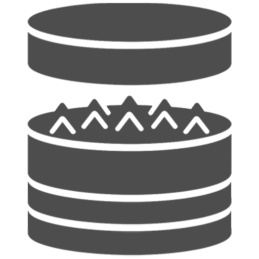 4 Teilig Grinder Icon